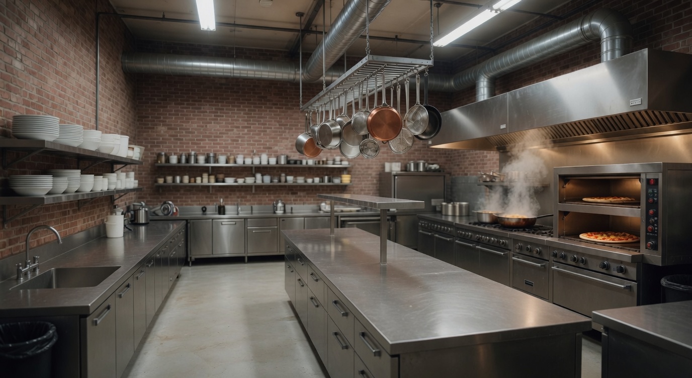The Brickyard - Kitchen area