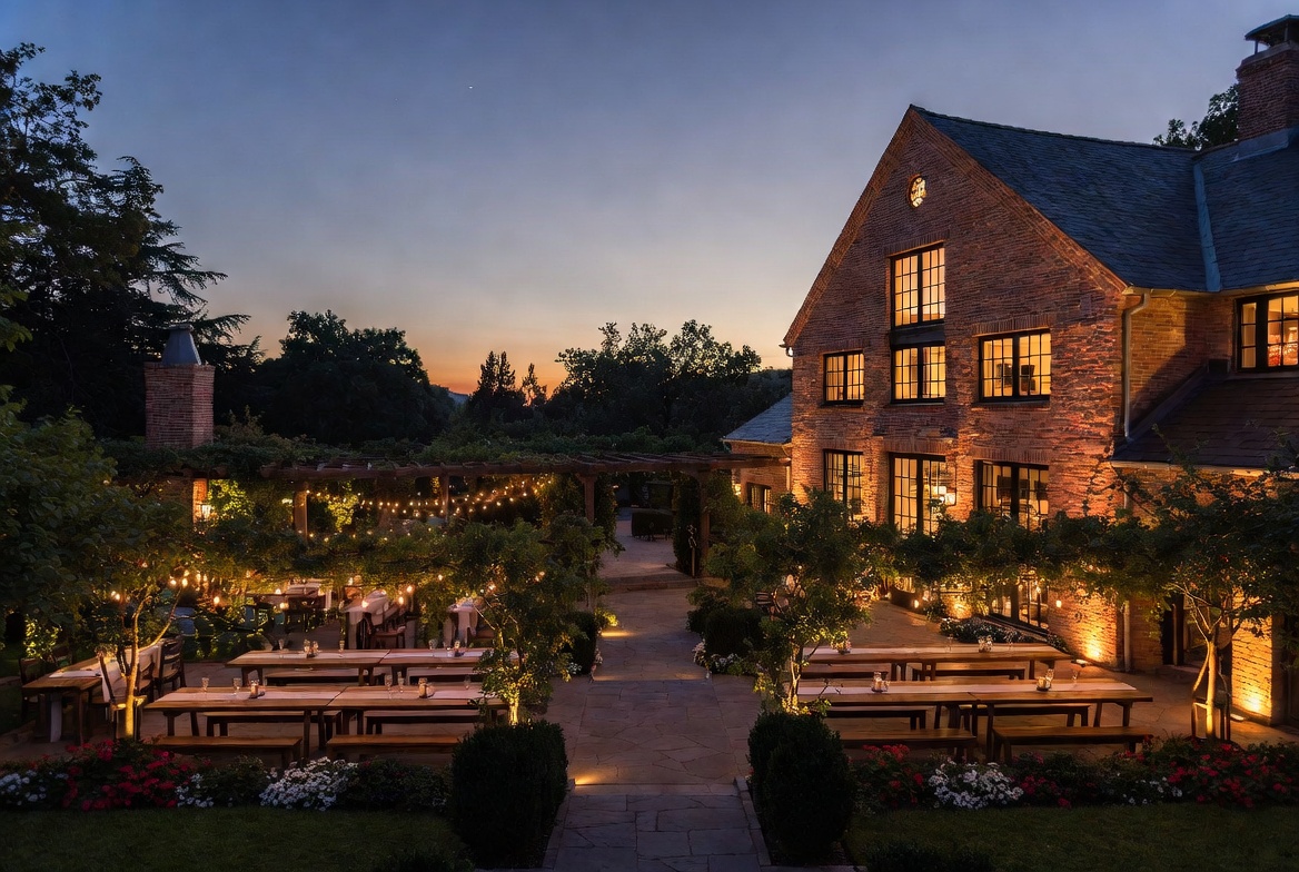 The Magnolia Room - Courtyard garden