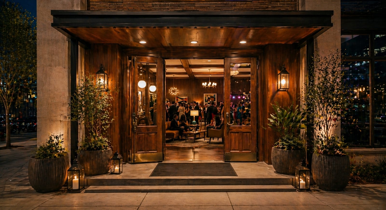 The Parlor on Wells - Entrance